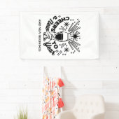 Proost op een nieuwjaarsfeest Design Spandoek (Insitu)