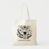 Proost op een nieuwjaarsfeest Design Tote Bag (Voorkant)