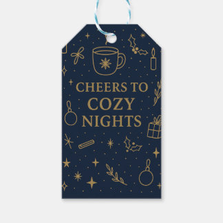 Proost op Gezellige Cadeaubijsluiter Cadeaulabel