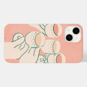 Proost op goede tijden Case-Mate iPhone case (Achterkant (horizontaal))