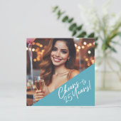 Proost op het 25-jarig jubileum kaart (Staand voorkant)