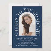 Proost op het Afstuderen Arch Photo Graduation Par Kaart (Voorkant)