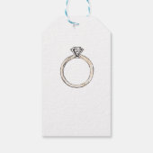 Proost op het elegante Vrijgezellenfeest van Bubbl Cadeaulabel (Achterkant)