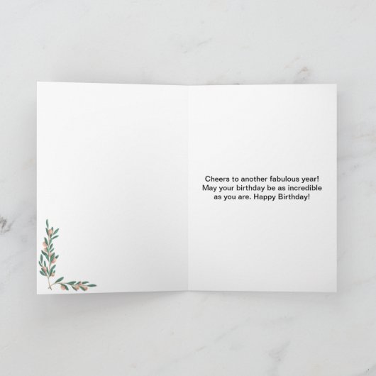 Proost op jou speciale dag kaart (Binnen)