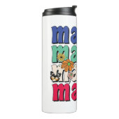 Proost op mama: Moederdag Tumbler Thermosbeker (Gedraaid links)