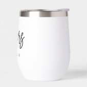 Proost op moderne scriptnaam (Links)