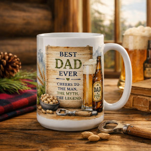 Proost op Papa: De Man, De Mythe, De Legende Koffiemok