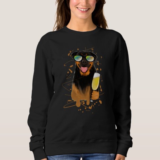 Proost op Rottweiler Hund Geschenke Trui (Voorkant)