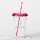Proost op The Clopen Effect Acryl Drinkbeker (Achterkant)