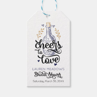 Proost op Vrijgezellenfeest Favor Tag Cadeaulabel