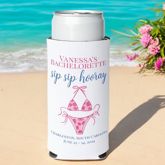 Proost Proost Hoera Roze Bikini Afscheidscadeau