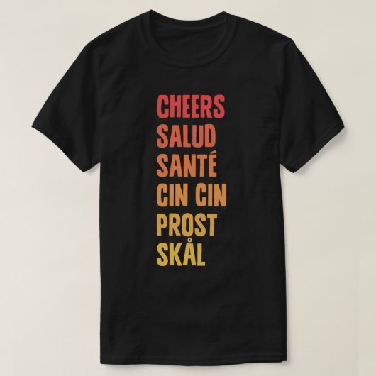Proost Salud T-shirt (Design voorkant)