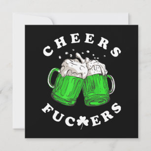 Proost St Patricks Dag Bier Drinken Grappig