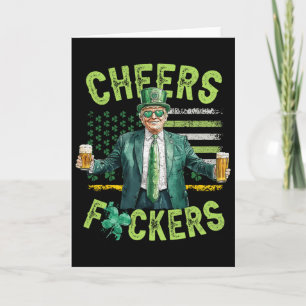 Proost St. Patrick's Day Grappig Bier Drinken Tr Kaart