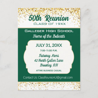Proost! Uitnodiging voor 50-jarig klasreünie