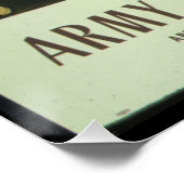 Propaganda bij het leger op het kerkhof van de Twe Perfect Poster (Hoek)