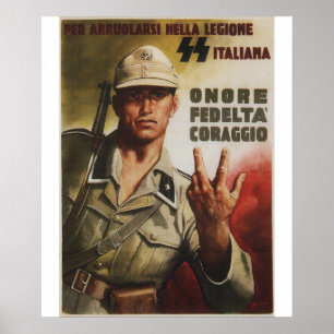 Propaganda-Poster aanmoedigen Poster