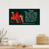 PROPAGANDA POSTER UIT DE Eerste Wereldoorlog - 191 (Keuken)