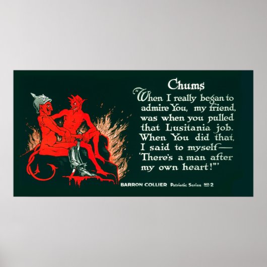 PROPAGANDA POSTER UIT DE Eerste Wereldoorlog - 191 (Voorkant)