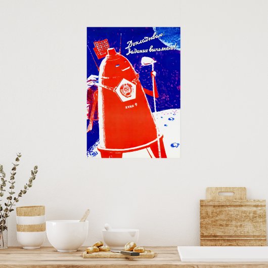 propaganda van de Sovjet-poster Poster (Keuken)