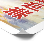 propaganda voor poster van Chinese ruimteretro (Hoek)