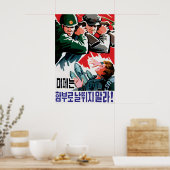 Propagandaposter China & Noord-Korea. Broederschap Poster (Keuken)