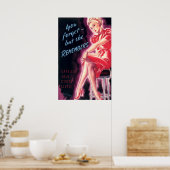 Propagande anti-rumeur Art Déco vintage (Cuisine)