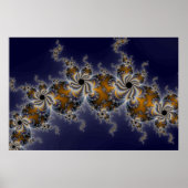 Propelleflora - wervelfractal poster (Voorkant)