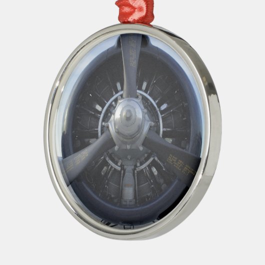 propeller metalen ornament (Links)