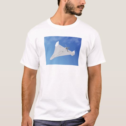 Propeller military surveillance drone t-shirt (Voorkant)