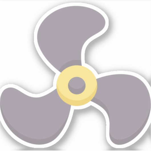 propeller sticker (Voorkant)