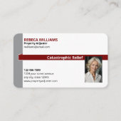 Property Adjuster / insurance Visitekaartje (Voorkant)