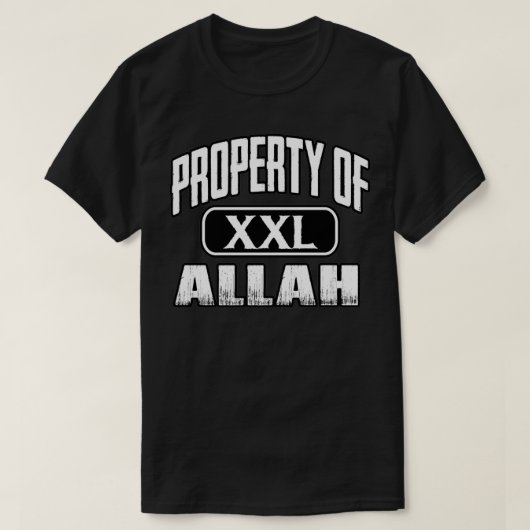Property Allah XXL Islamic Muslim Pullover (Design voorkant)