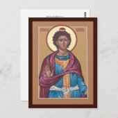Prophet Daniel Prayer Card Briefkaart (Voorkant / Achterkant)