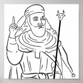 Prophet Zarathustra Poster (Voorkant)