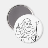 Prophète Zoroaster Magnet (Recto/Verso)