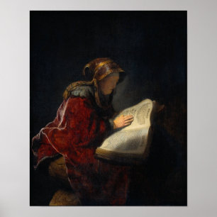 Prophetess Anna Poster