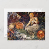 Prophetess van Alfons Mucha 1896 Briefkaart (Voorkant / Achterkant)