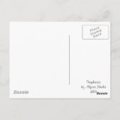 Prophetess van Alfons Mucha 1896 Briefkaart (Achterkant)