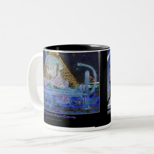 PROPHÉTIE Ancien Sands Mug (Devant gauche)