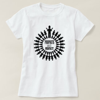 Prophets zijn niet perfect - zwart ontwerp t-shirt