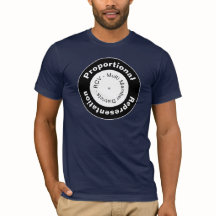 Proportionele representatiezegel T-shirt