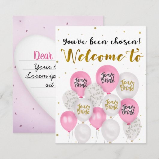 Proposition d'aide d'information - Carte (Devant / Derrière)