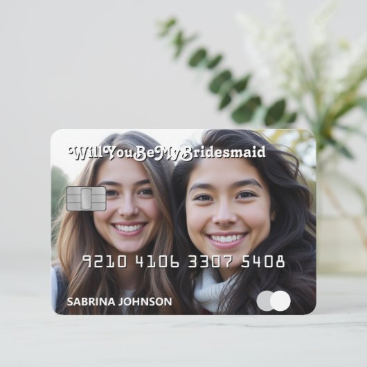 Proposition d'aide-mémoire pour carte de crédit (Debout devant)