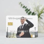 Proposition de fabricant de photos de carte de cré (Debout devant)