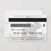 Proposition de fabricant de photos de carte de cré (Dos)