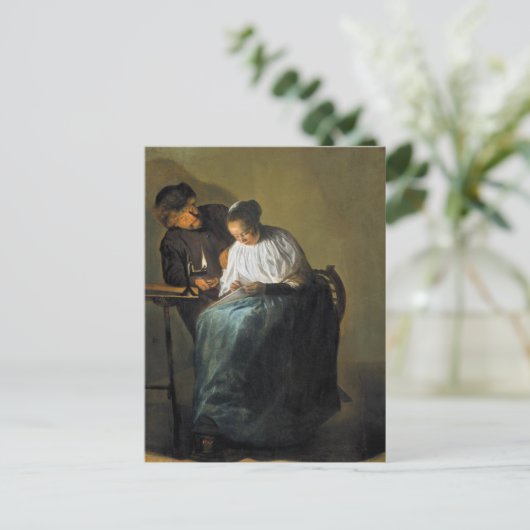 Proposition de Judith Leyster Carte Postale (Debout devant)
