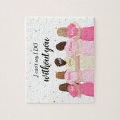 Proposition de la Bridesmaid - Puzzle (Vertical)