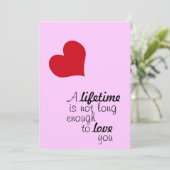 Proposition de mariage ~ Carte personnalisable (Debout devant)