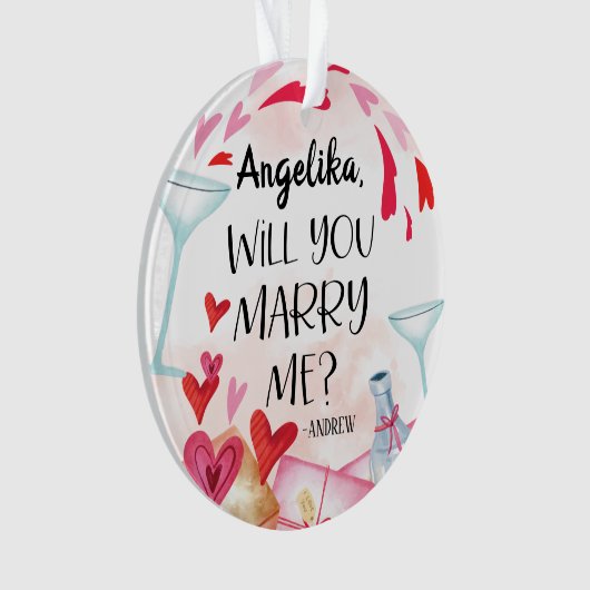 Proposition de marriage | You Marry Me ? Custom (devant)